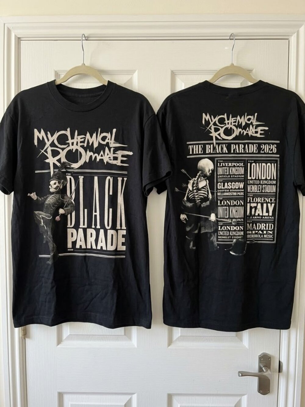 My Chemical Romance The Black Parade 2026 Tour Shirt Concert Reprint